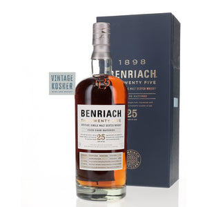 Benriach 25 yr Single Malt Scotch Four Cask Matured Single Malt Scotch Whisky