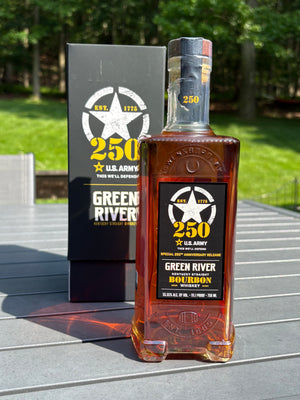 Green River Kentucky Straight Bourbon US Army 250th Anniversary Release Bourbon