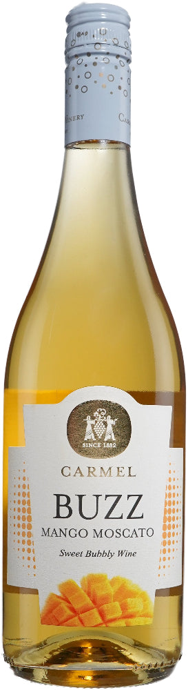 Carmel Winery Buzz Mango Moscato 750 ML Dessert Wine