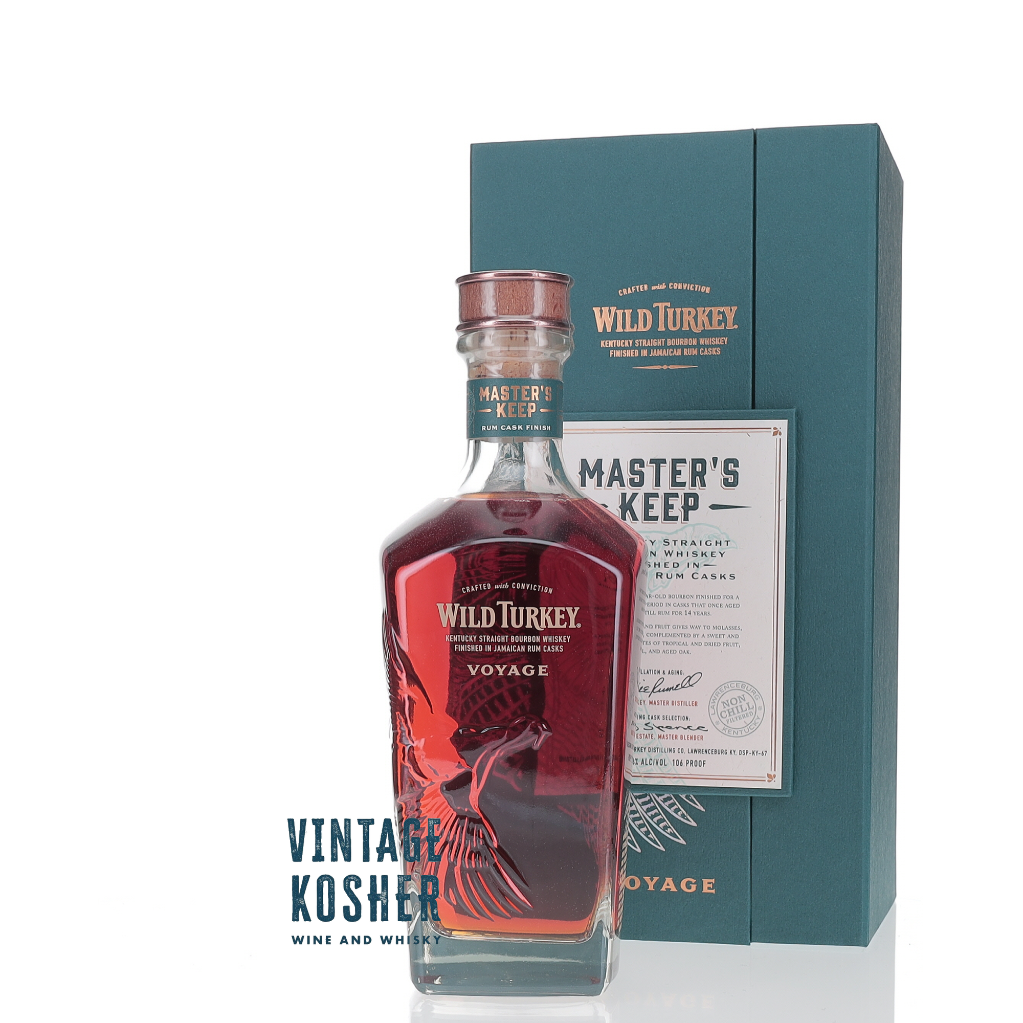 Wild Turkey Rum Cask 'Master Keep' Voyage Kentucky Straight Bourbon Whiskey