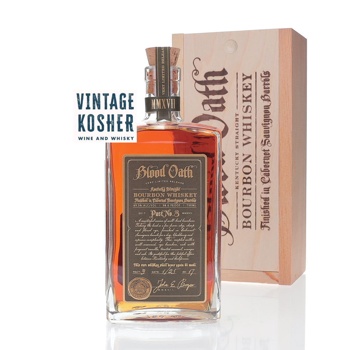 Blood Oath No3 Bourbon Bourbon