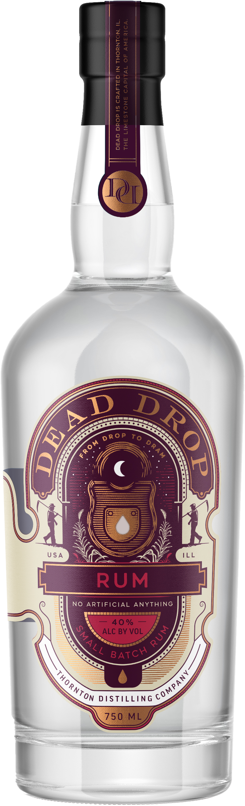 DEAD DROP SILVER RUM KFP 750 ML