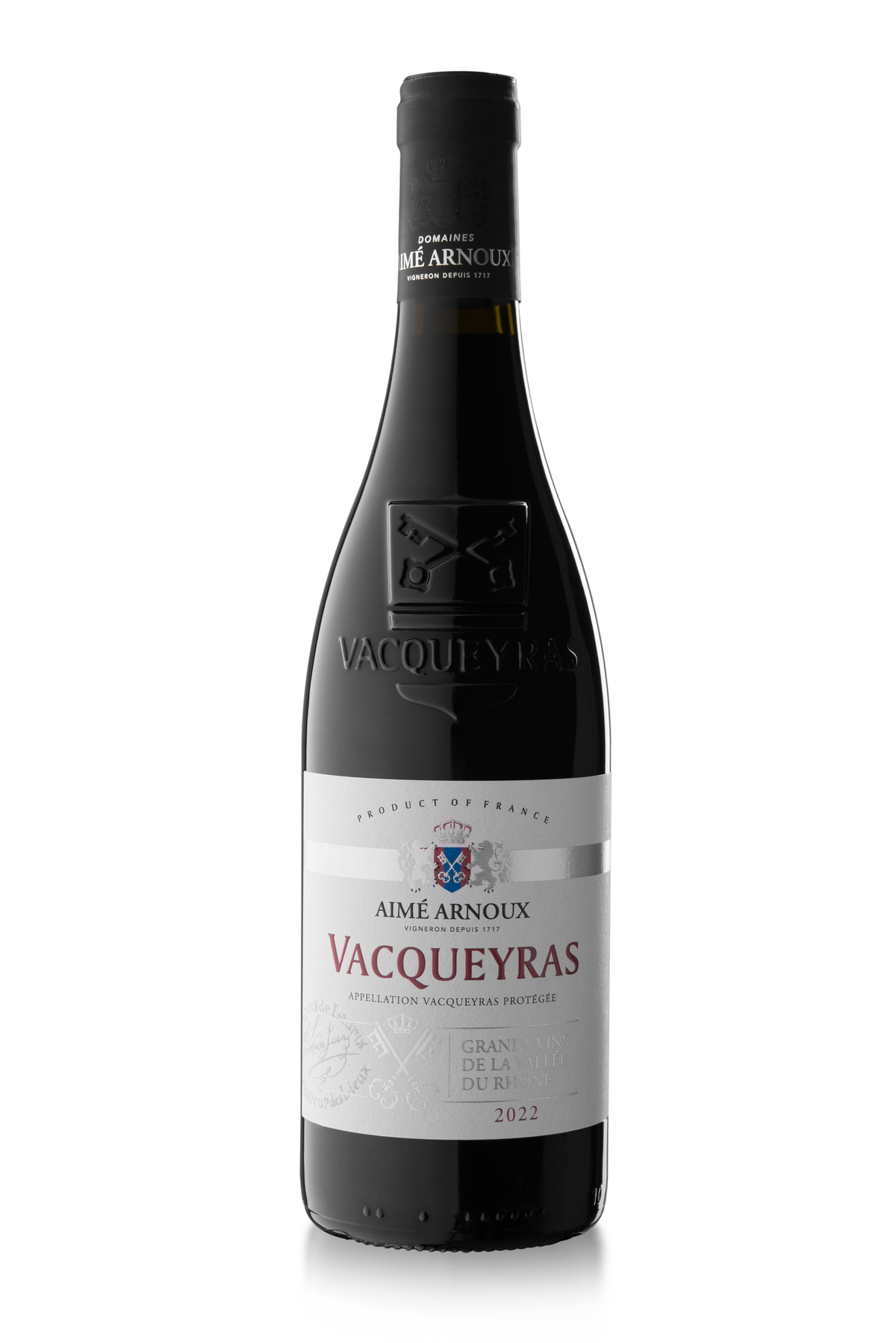 Aimé Arnoux Vacqueyras 2022 - Cote du Rhone Red Wine