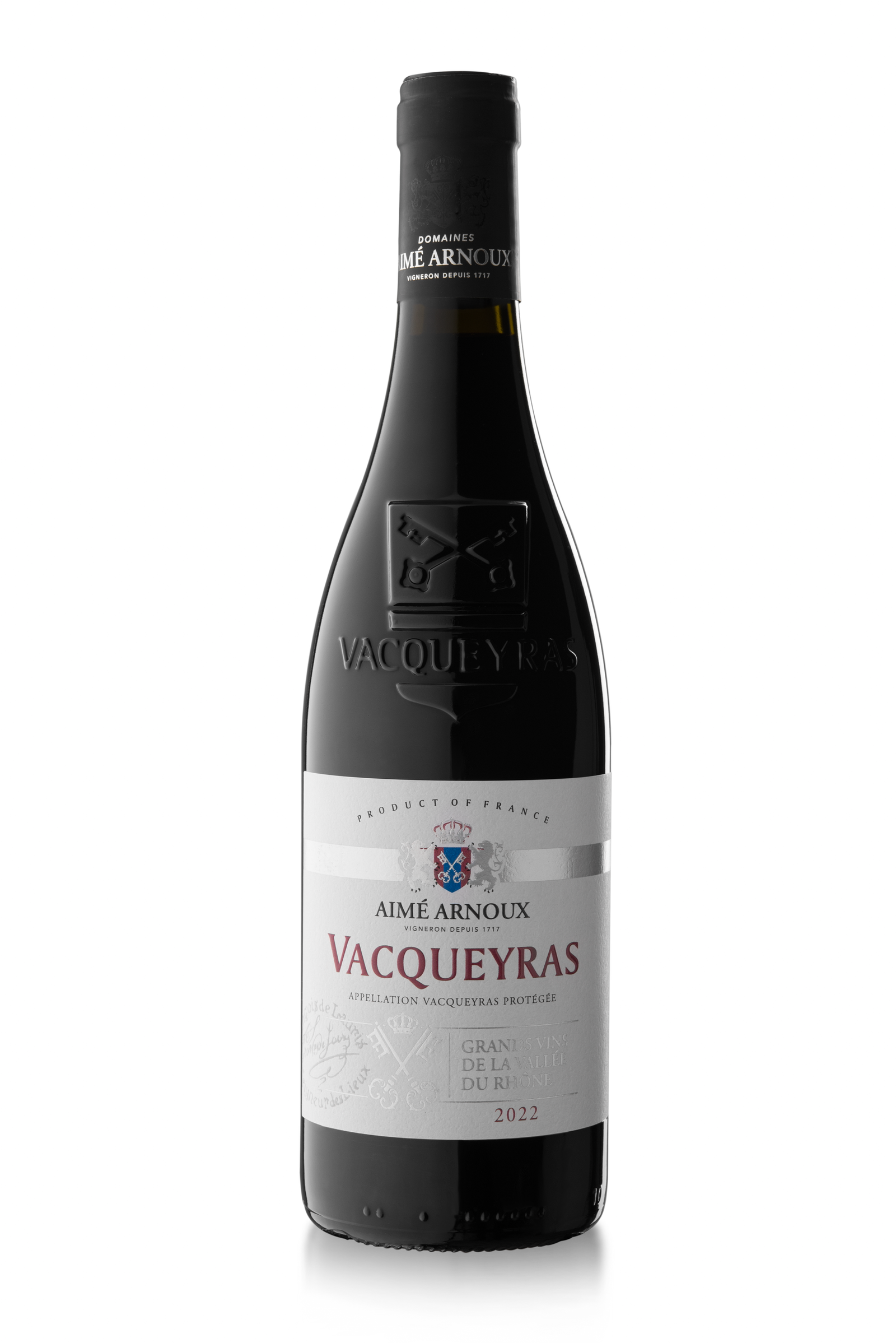Aimé Arnoux Vacqueyras 2022 - Cote du Rhone Red Wine