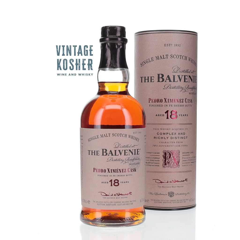 Balvenie 18 Pedro Ximenez Cask – Vintage Kosherca