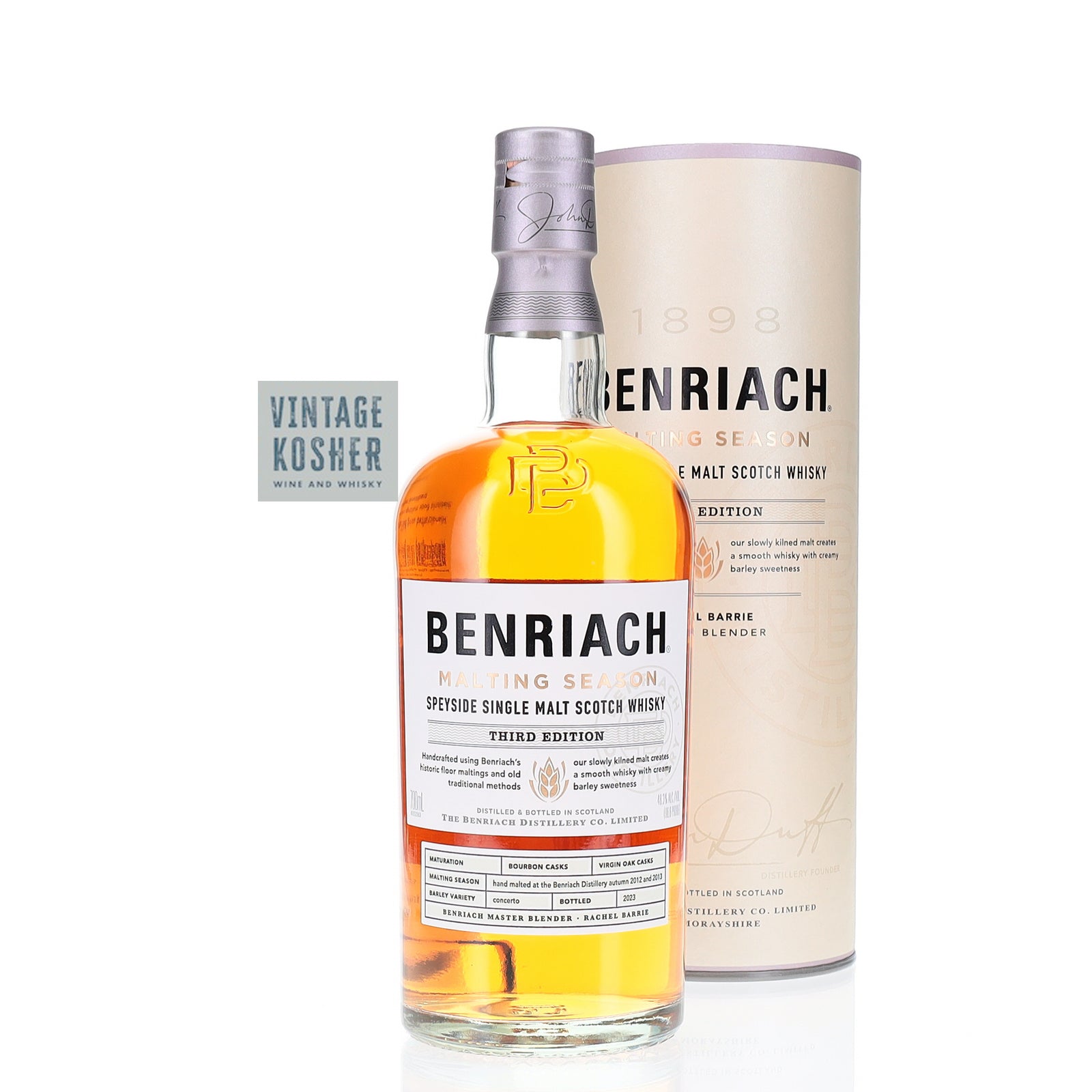 Benriach Malting Season 3rd Edition Single Malt Scotch Whisky