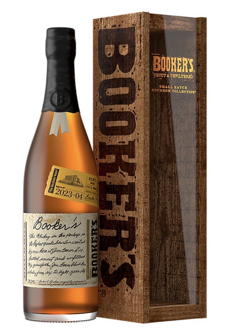 Bookers Straight Bourbon Phantom Pipes Batch 2025-4 7yr 126.4