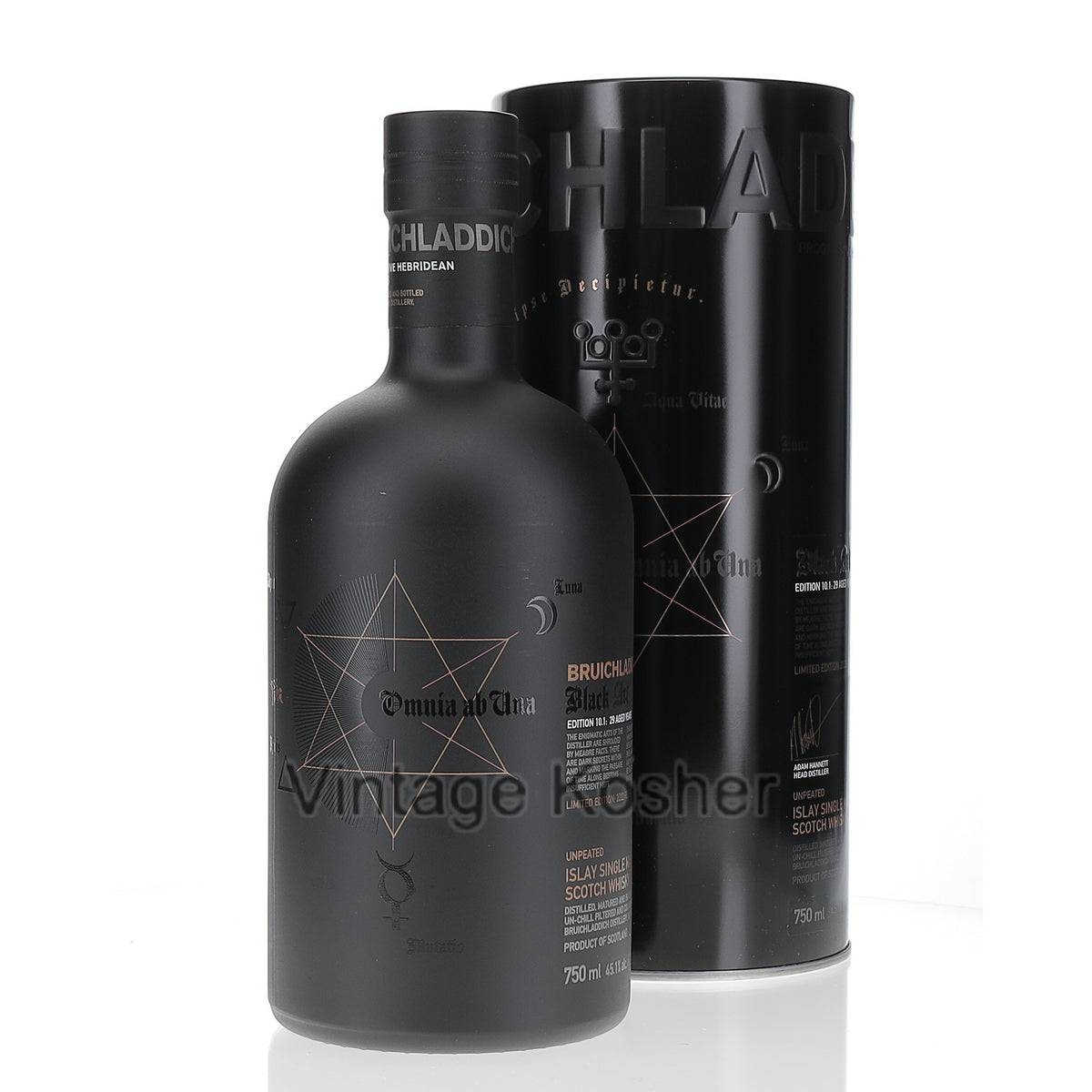 Bruichladdich Single Malt Black Art Edition 10.1 Unpeated 29 yr Limited 90.2 Single Malt Scotch Whisky