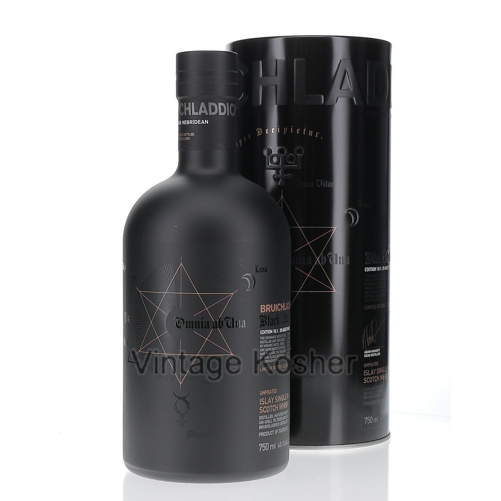 Bruichladdich Single Malt Black Art Edition 10.1 Unpeated 29 yr Limited 90.2 Single Malt Scotch Whisky