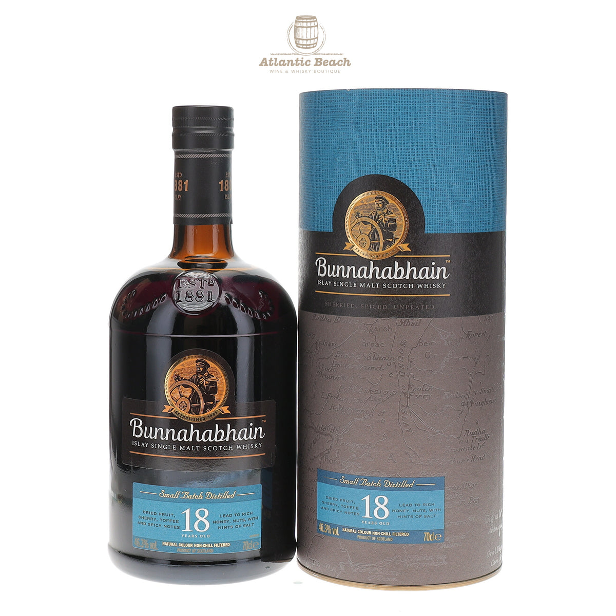 Bunnahabhain 18 Unpeated Single Malt Scotch Single Malt Scotch Whisky