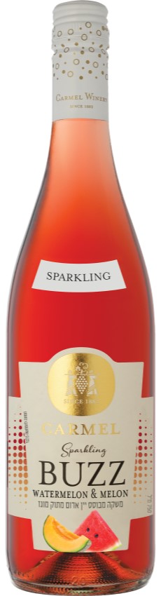 Carmel Winery Sparkling Buzz Watermelon & Melon 750 ML Dessert Wine