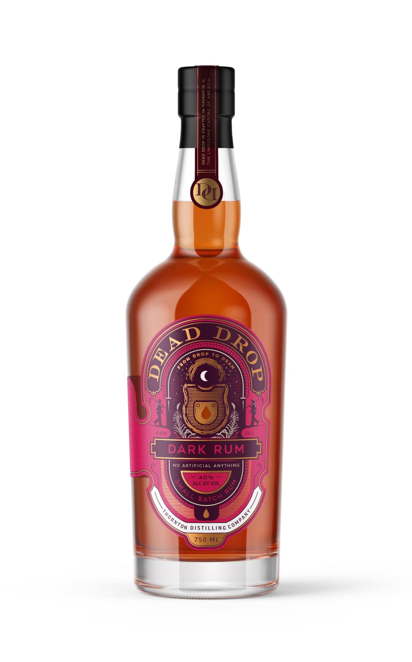 DEAD DROP DARK RUM KFP 750 ML