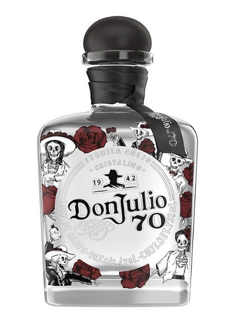 Don Julio Tequila 70 Cristalino Anejo 70th Dia De Muertos 2026