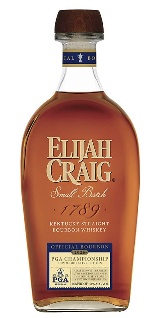 Elijah Craig Bourbon PGA 8 yr 108