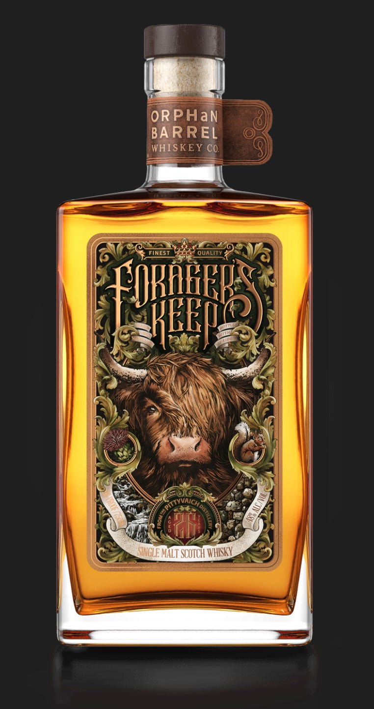 OB Forager's Keep 26 yr old Single Malt Scotch Whisky Bourbon