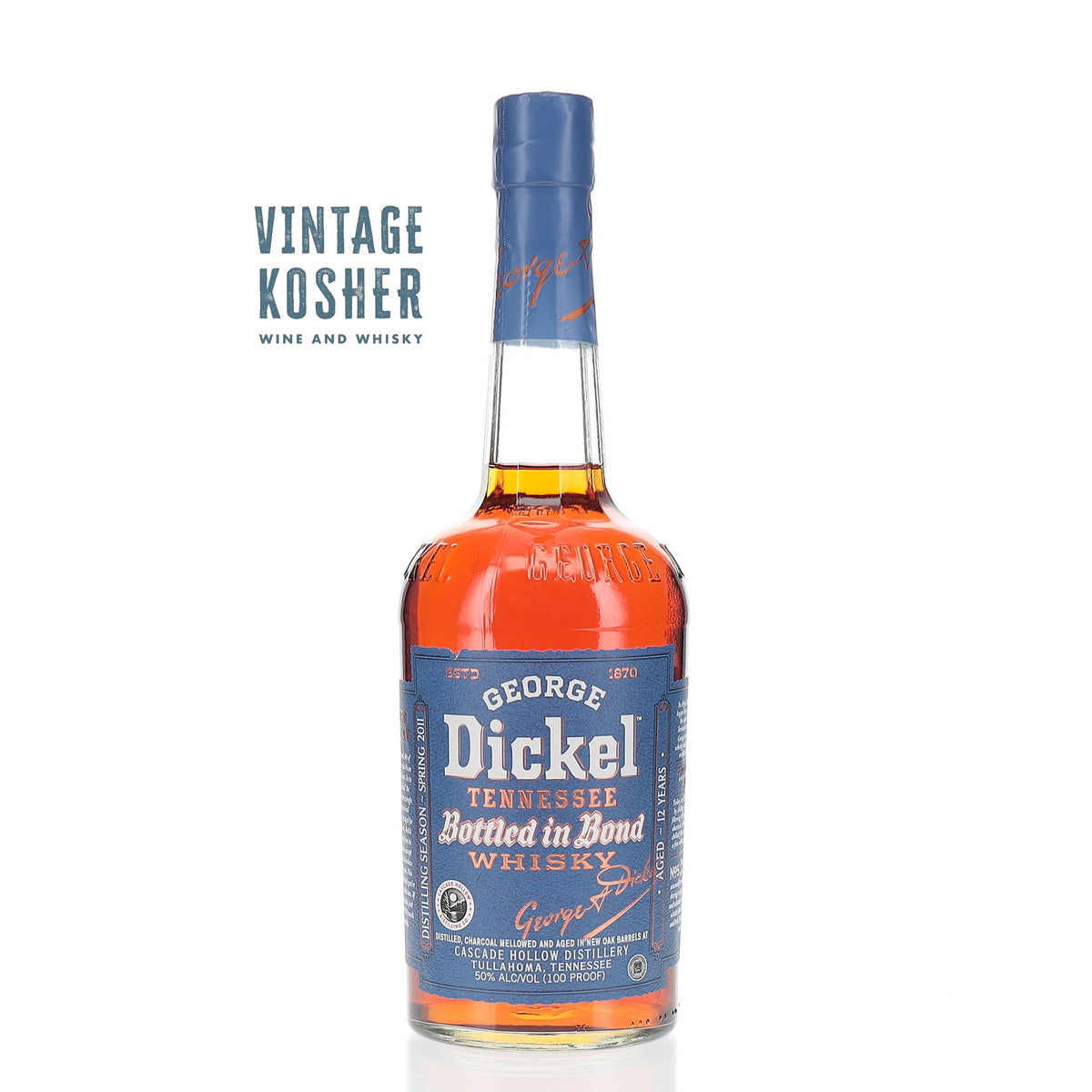 George Dickel12 yr Bottled in Bond 50 Bourbon