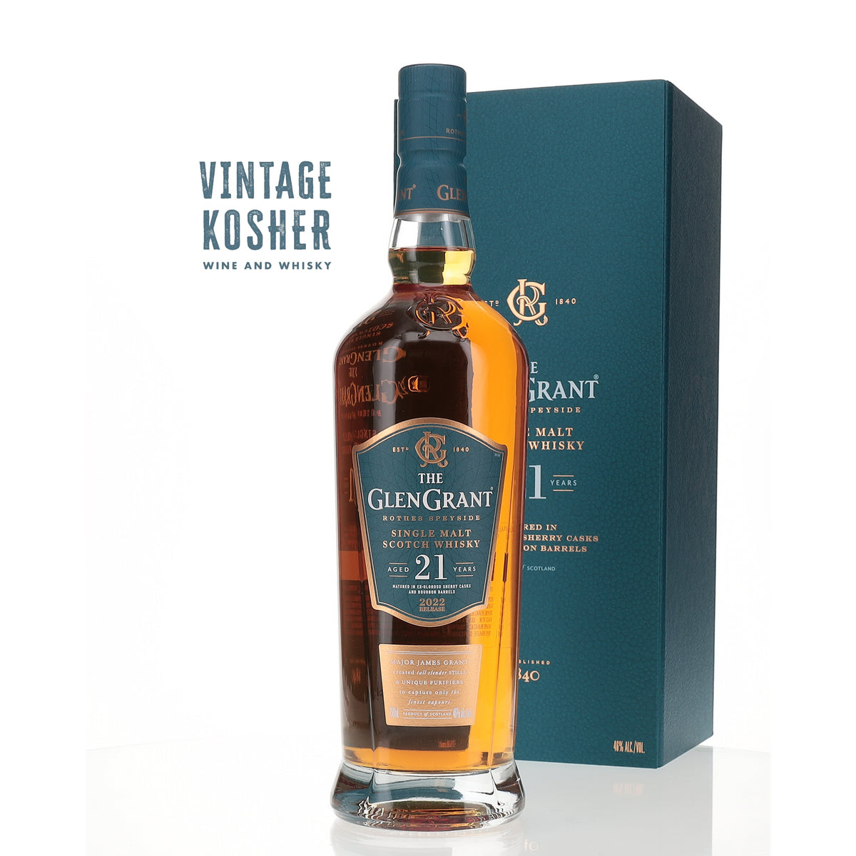 Glen Grant Single Malt Scotch 21 yr 92 Single Malt Scotch Whisky