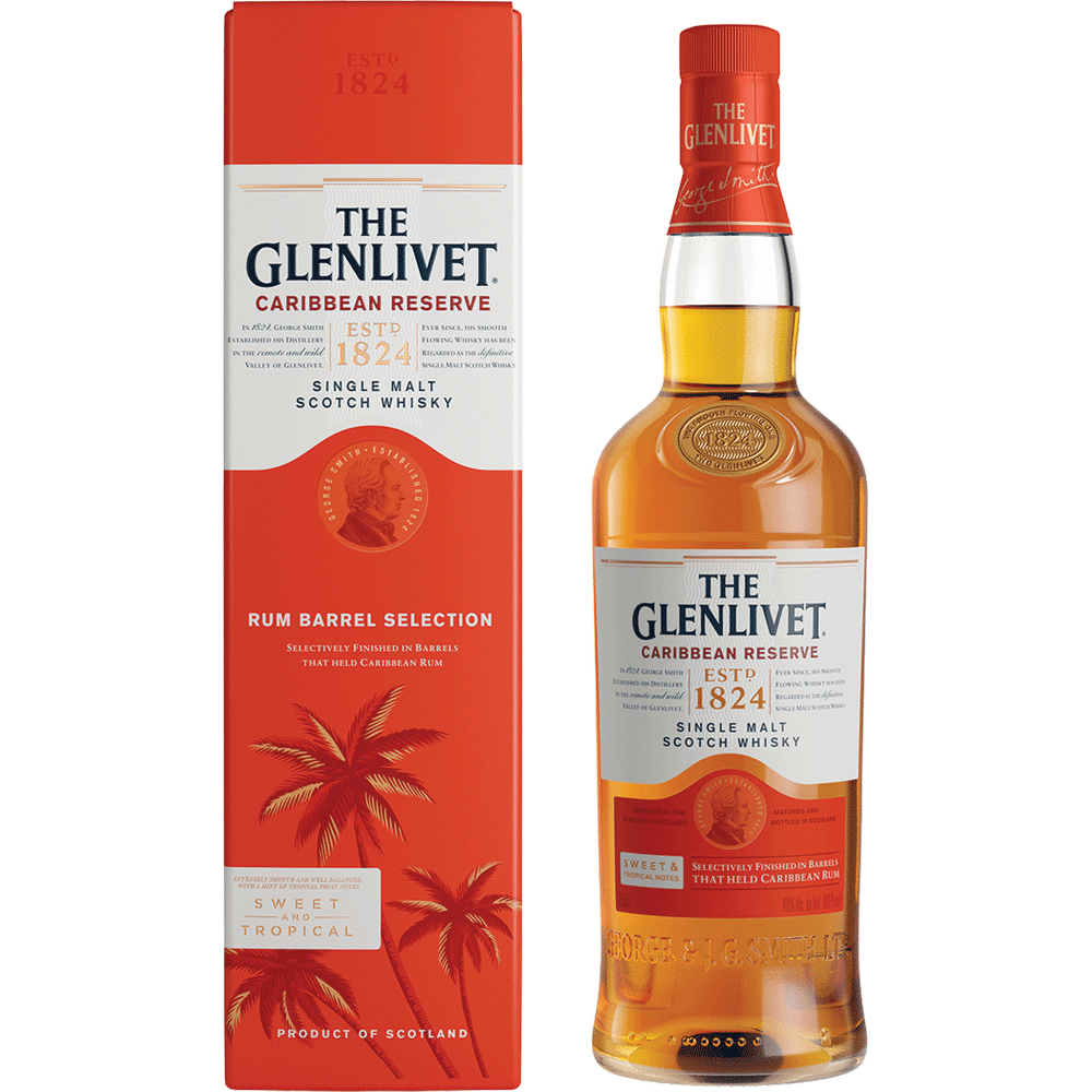 Glenlivet Caribbean Cask KS .375 Single Malt Scotch Whisky