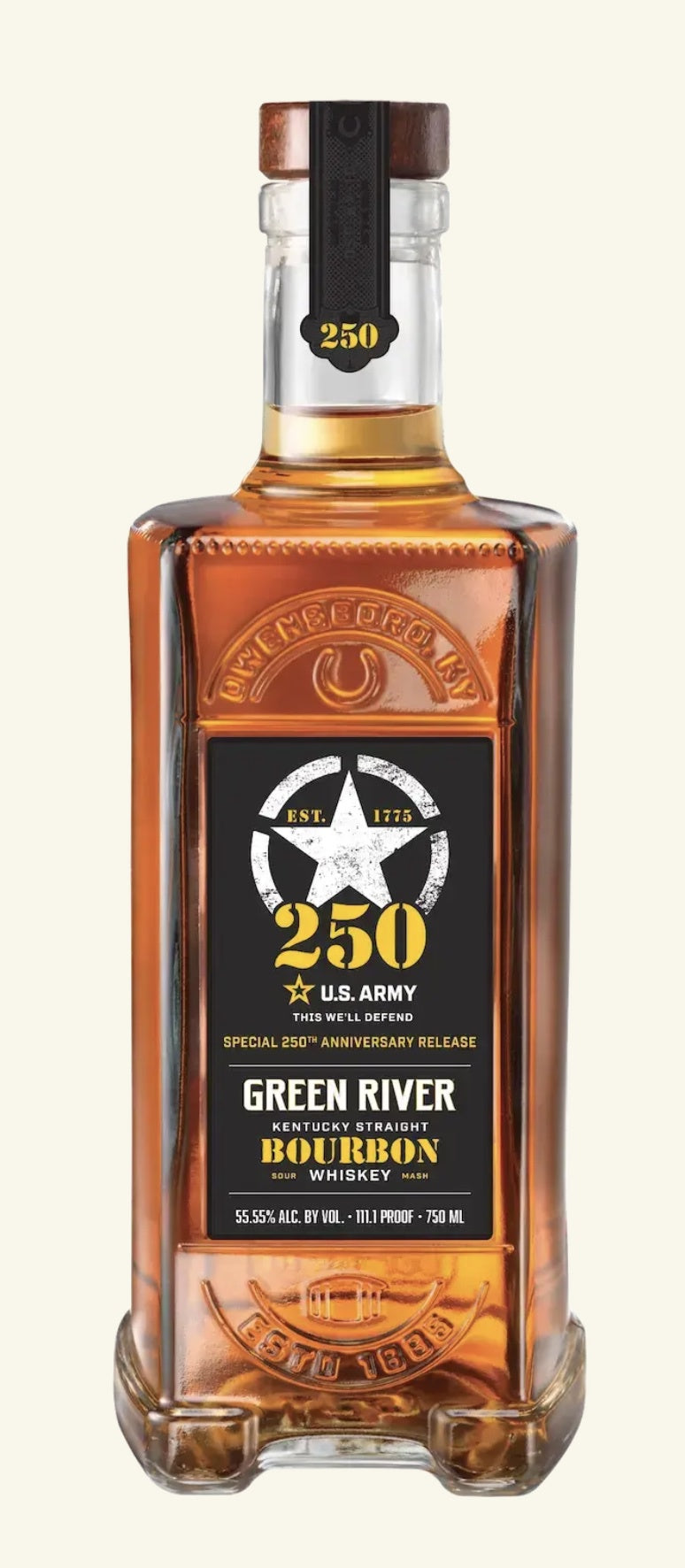 Green River Kentucky Straight Bourbon US Army 250th Anniversary Release Bourbon