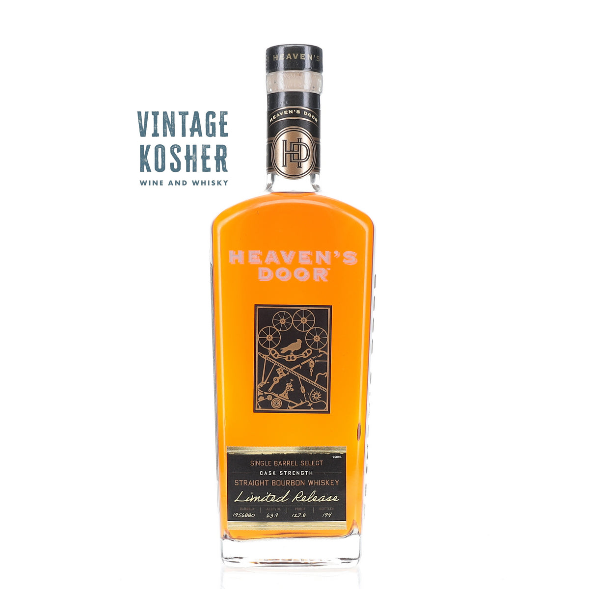 Heavens Door Single Barrel 127.8 Bourbon