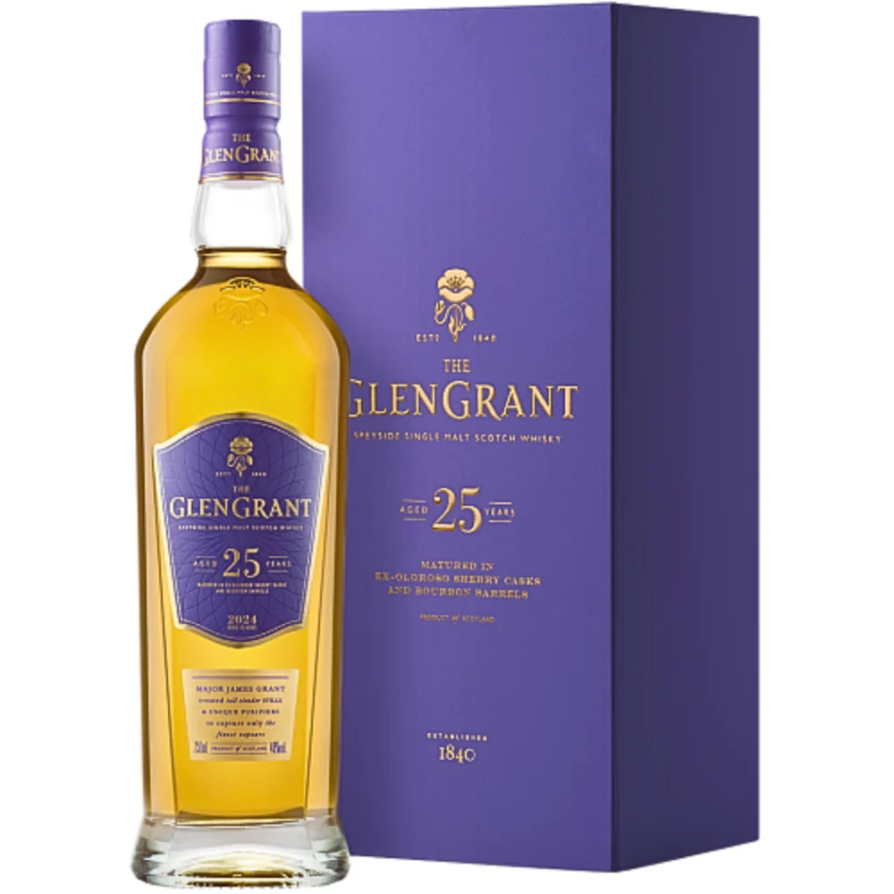 Glen Grant 25 yr Single Malt Highland Scotch