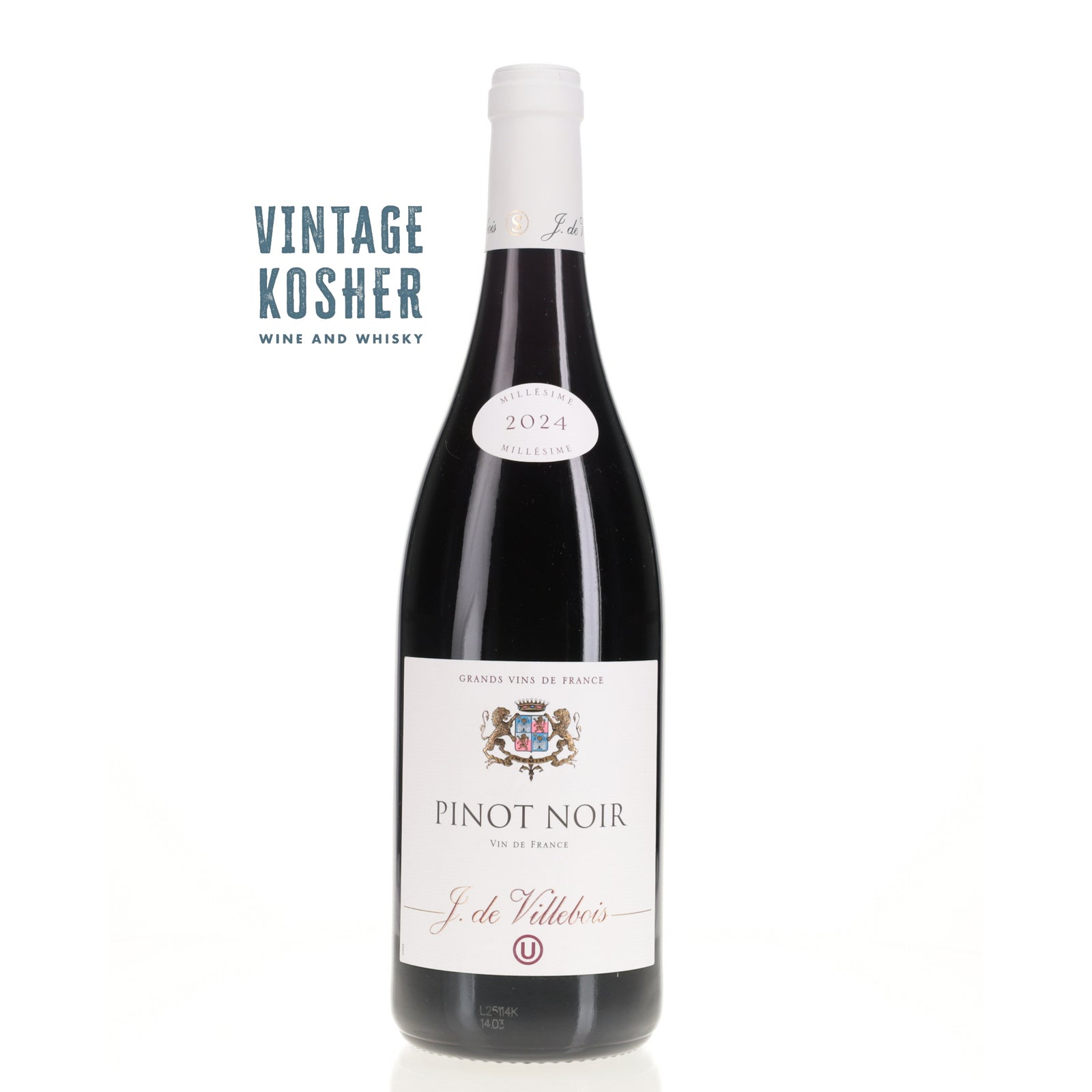 J de Villebois Pinot Noir 750 Red Wine
