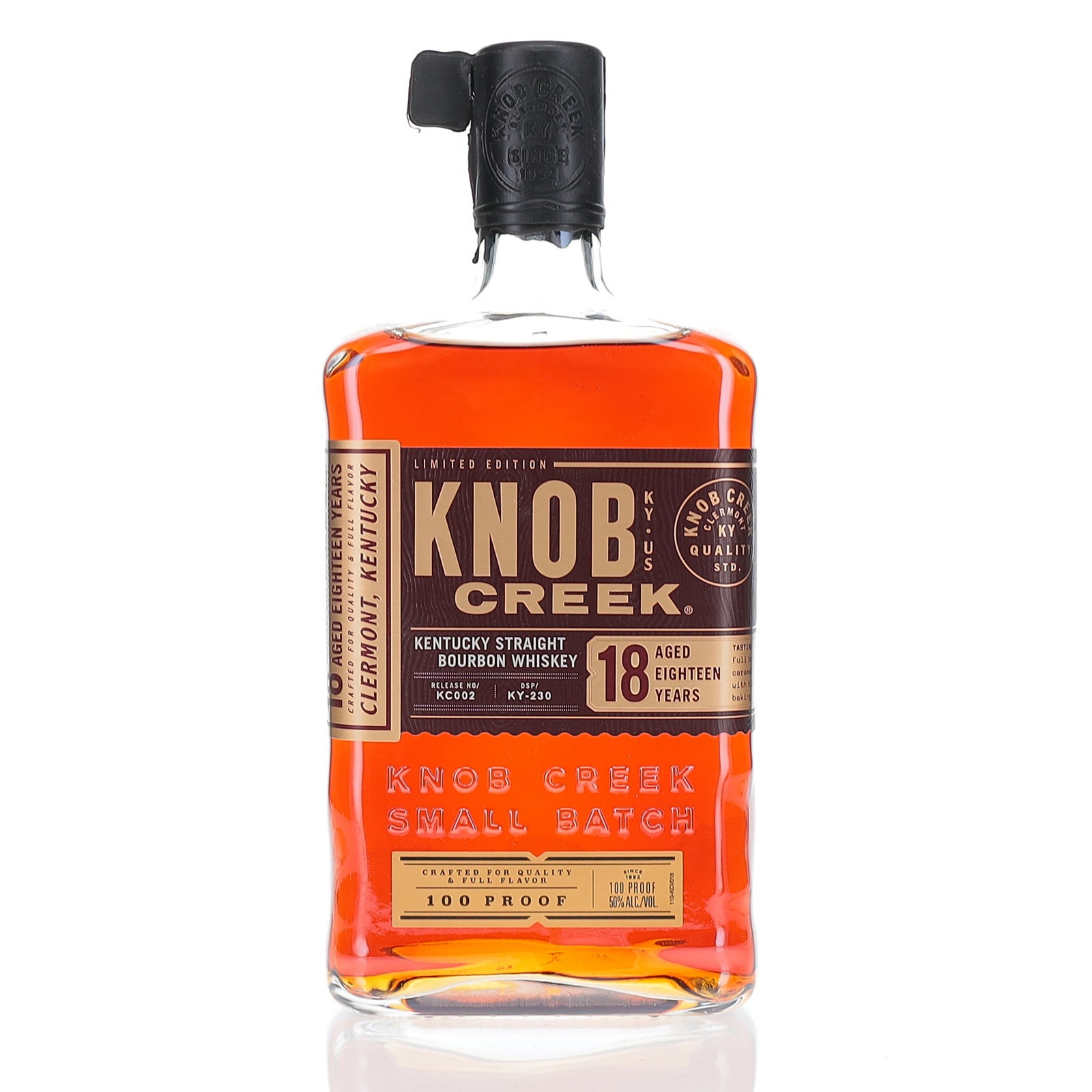 Knob Creek 18 yr Limited Edition 100 proof Bourbon