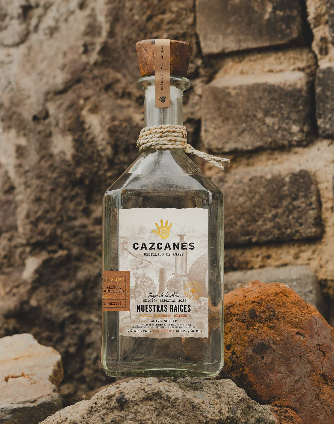 Cazcanes Edicion Especial 2025 Nuestras Raices Still Strength Blanco Agave Spirit Tequila