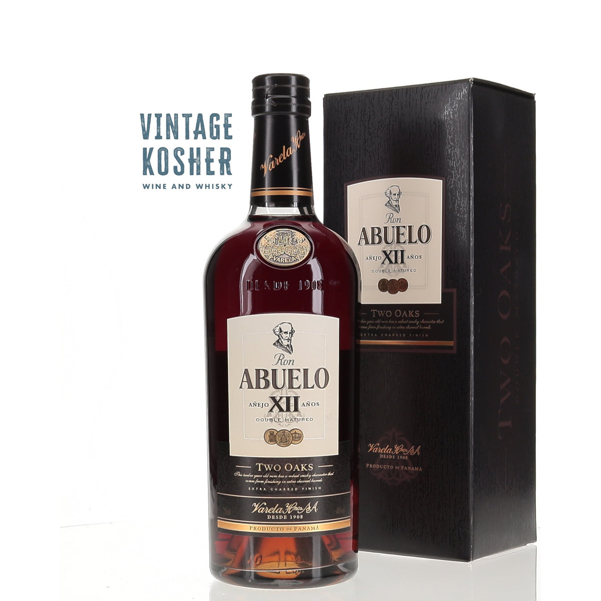 Ron Abuelo Two Oaks  12 YR Rum in Gift Box
