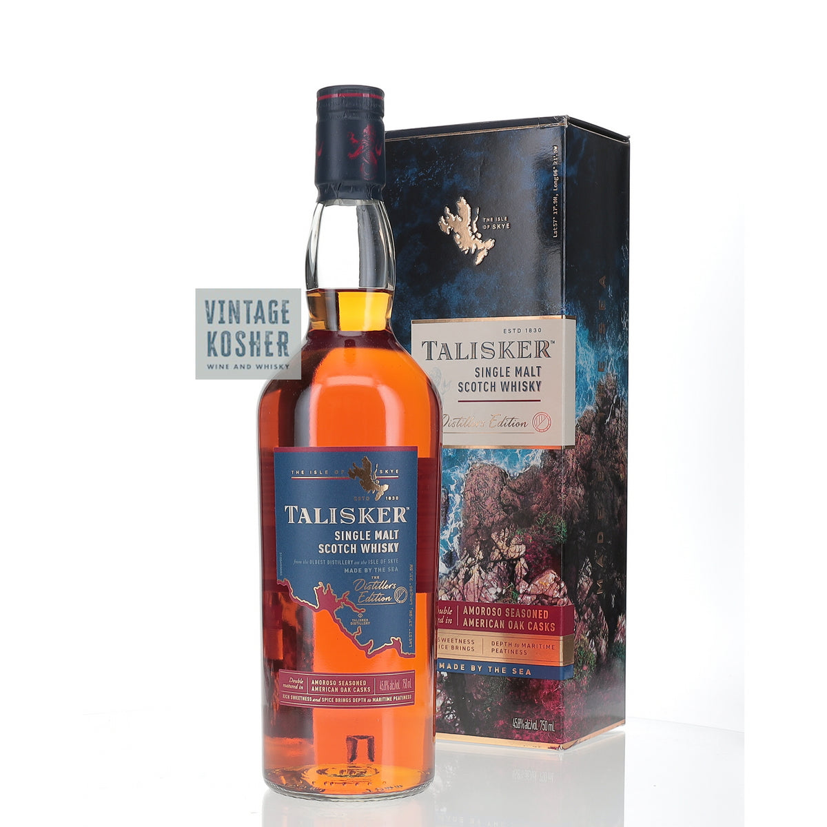Talisker Distillers Edition Double Matured Amoroso Sherry Cask Wood Si