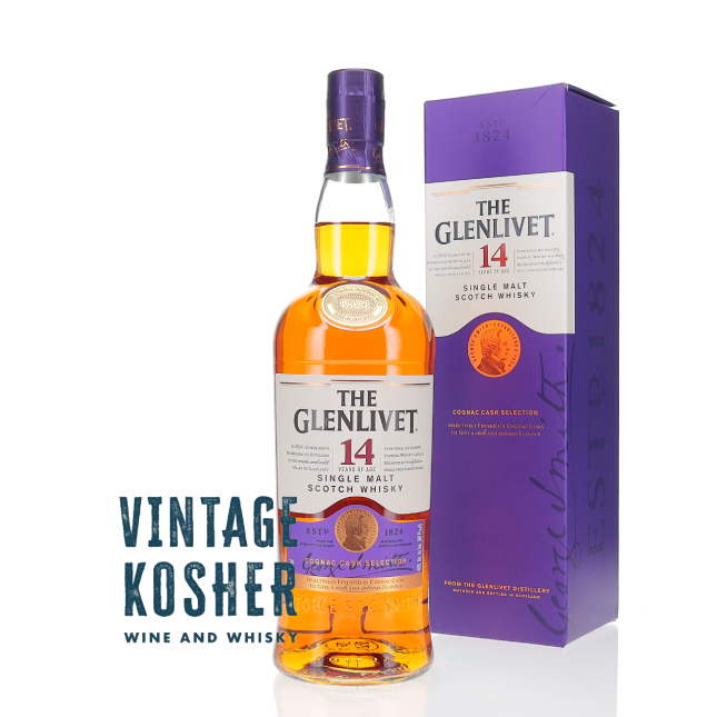 Glenlivet 14 Yr Cognac Cask Selection Single Malt Scotch Whisky