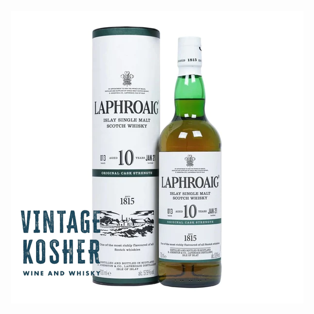 Laphroaig 10 cask strength Batch 4 Single Malt Scotch Whisky