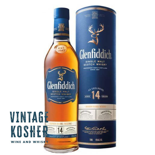 Glenfiddich 14 yr Barrel Reserve Single Malt Scotch Whisky