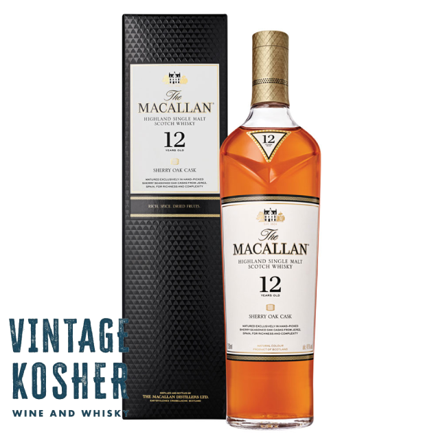 Macallan 12 yr Sherry Oak Single Malt Single Malt Scotch Whisky