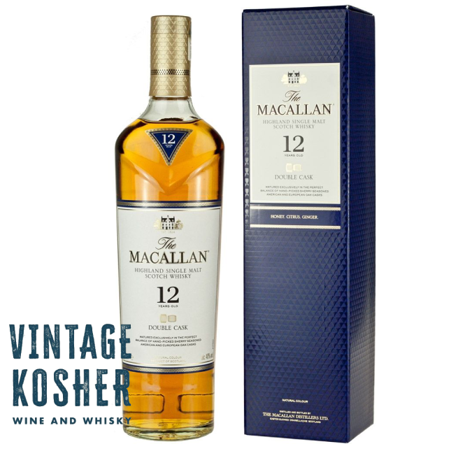 Macallan 12 yr Double Cask Single Malt Scotch Whiskey
