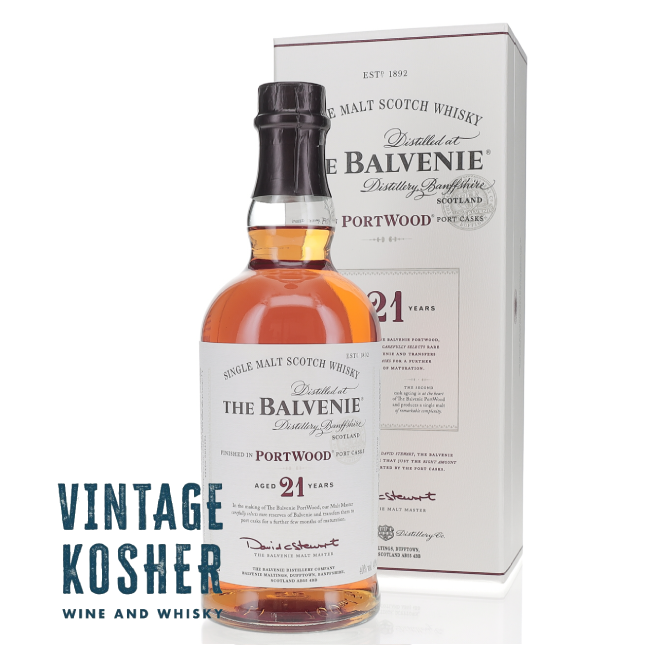 Balvenie 21 yr Portwood Single Malt Scotch Whisky