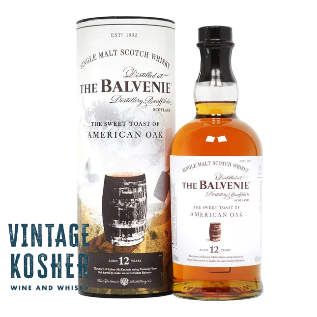 Balvenie 12 yr Sweet Toast of American Oak Single Malt Scotch Whiskey