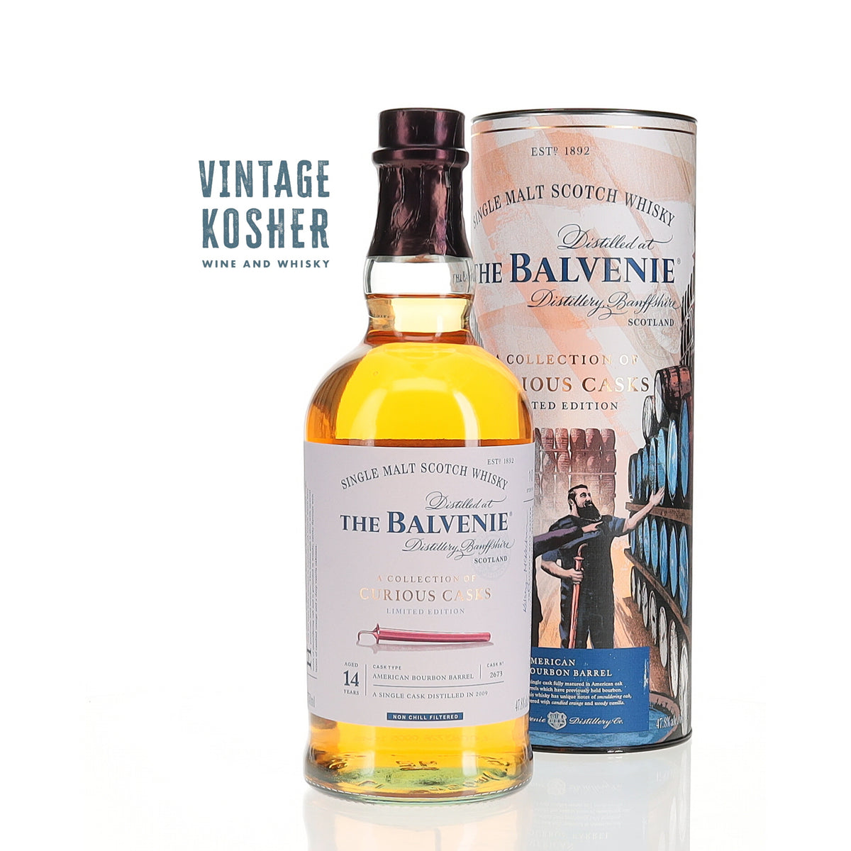 Balvenie A Collection Of Curious Casks 14 yr Single Malt Scotch Whisky
