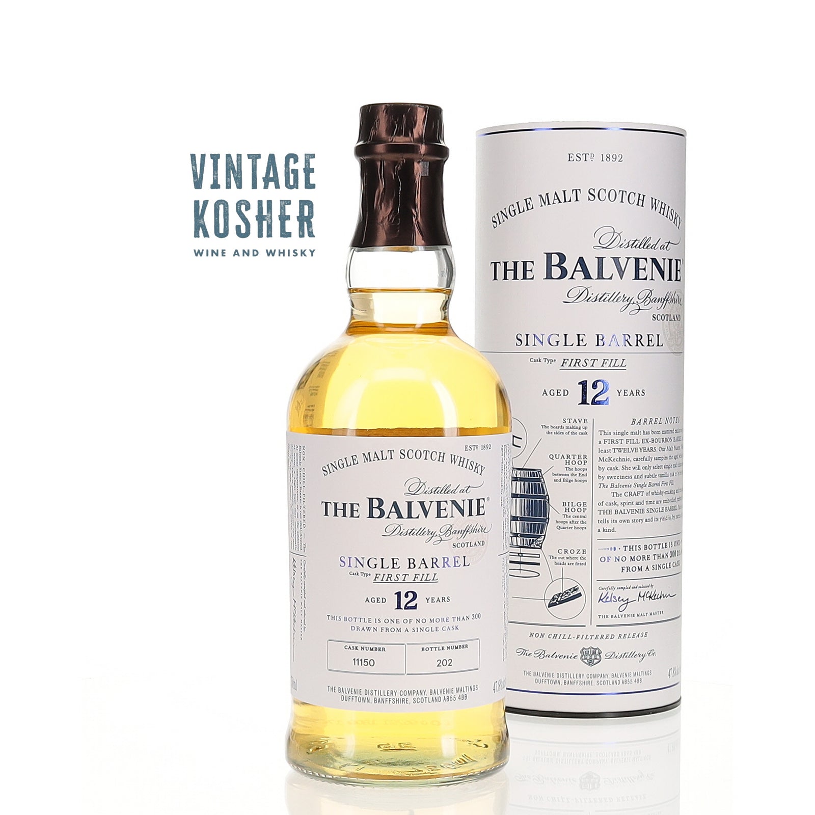 Balvenie Single Barrel 12 yr Single Malt Scotch Whisky