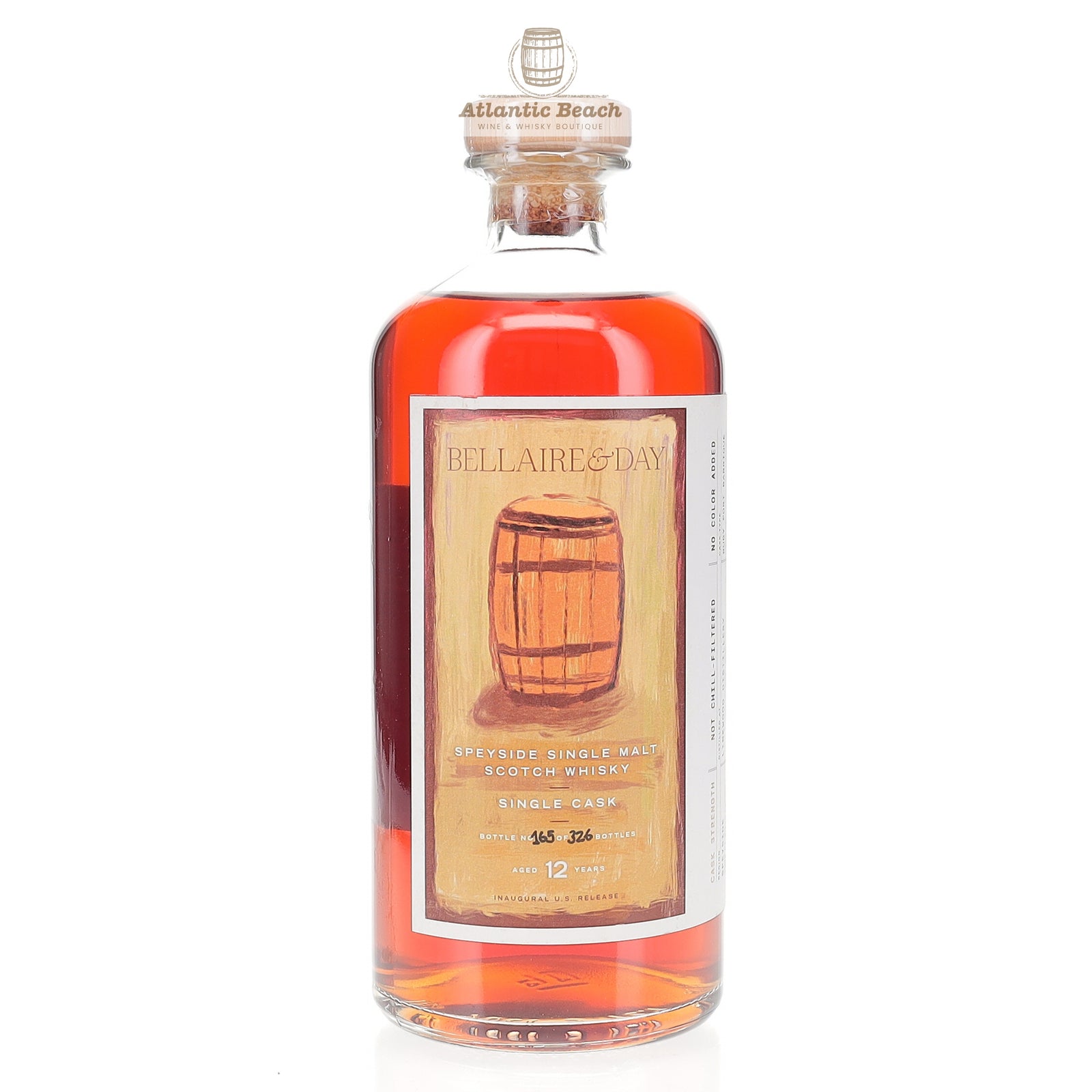 Bellaire & Day Speyside Single Malt Linkwood Cask Strength Single Malt Scotch Whisky