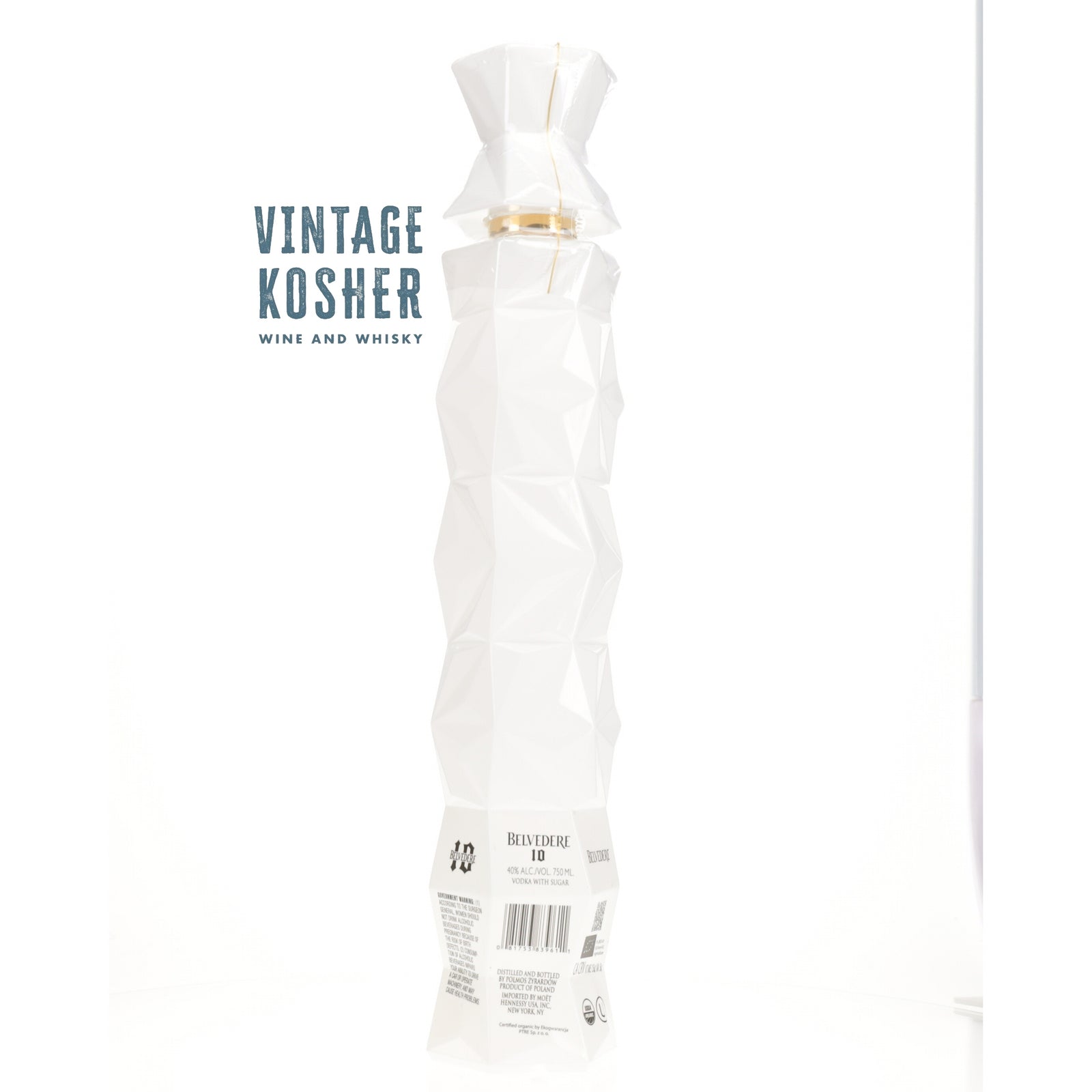 Belvedere B10 Organic Vodka 750 4 pk Vodka