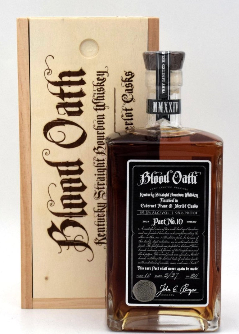 Blood Oath No10 Kentucky Straight Bourbon Whiskey