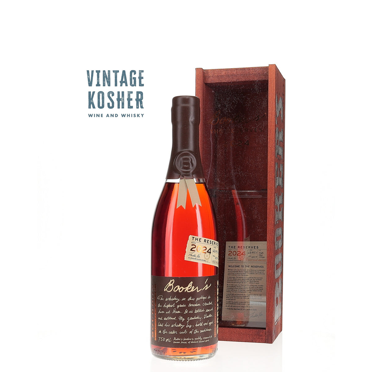 Bookers Bourbon The Reserves Batch Bourbon 8 yr 125.9 Bourbon
