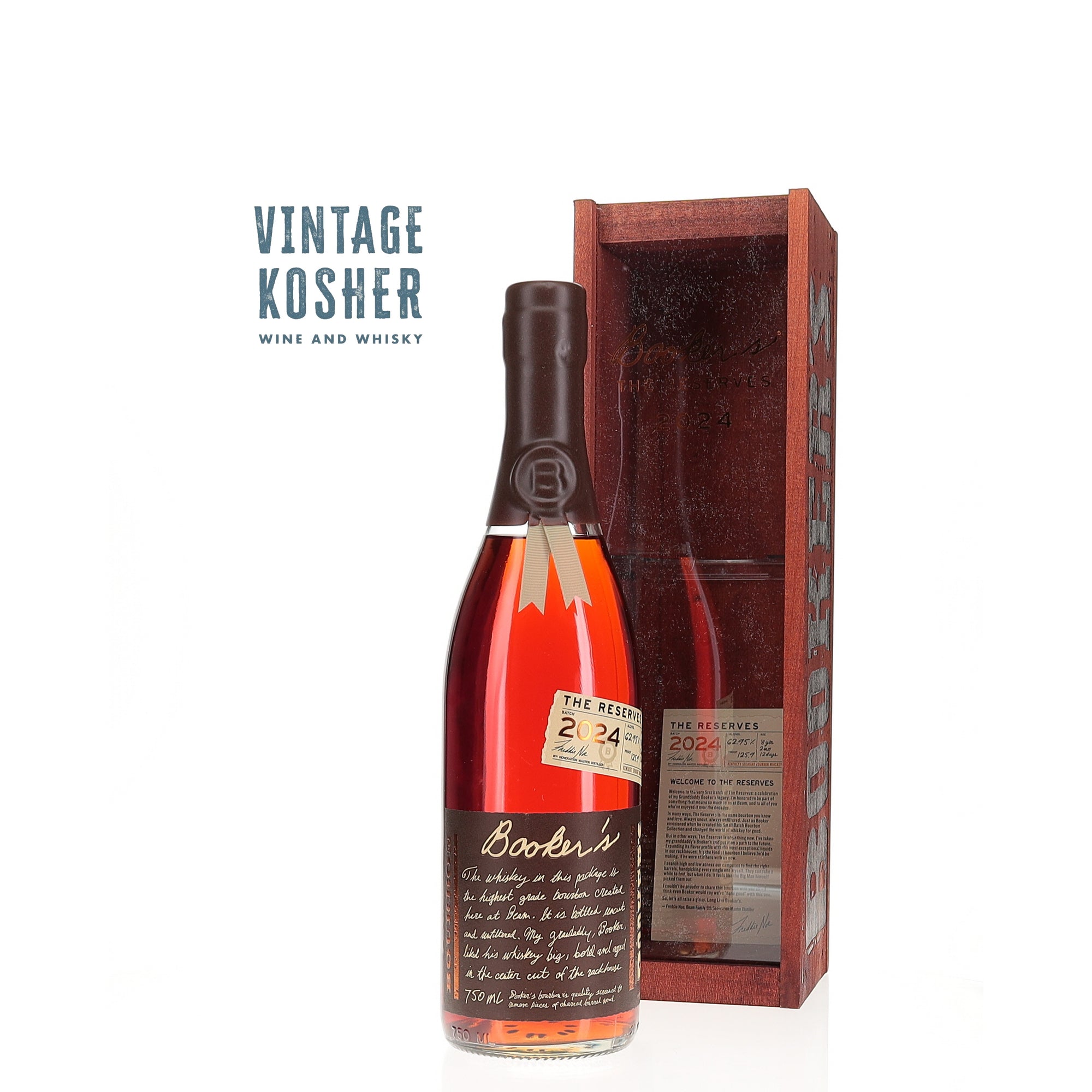 Bookers Bourbon The Reserves Batch Bourbon 8 yr 125.9