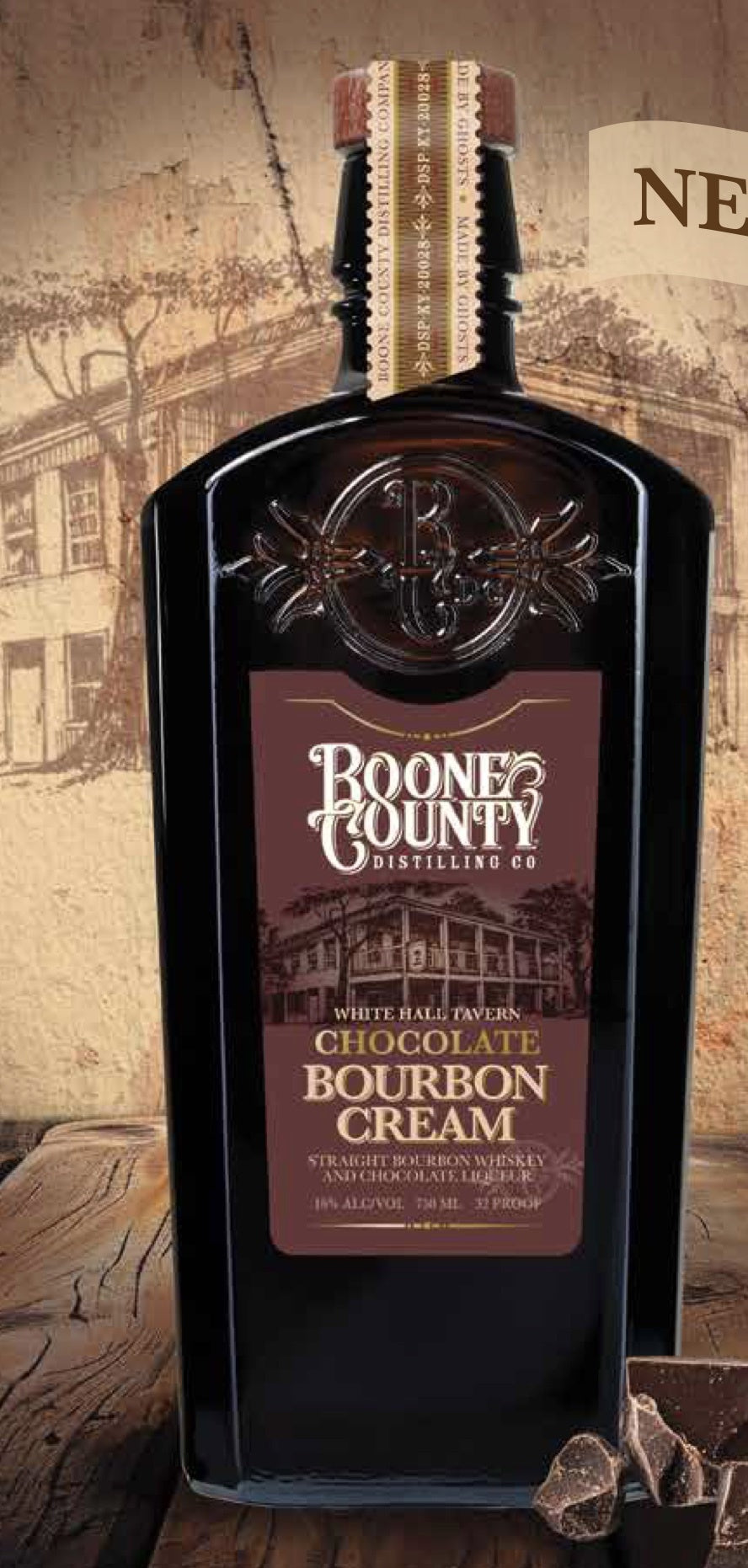 Boone County Distilling Co White Hall Tavern Chocolate Bourbon Cream