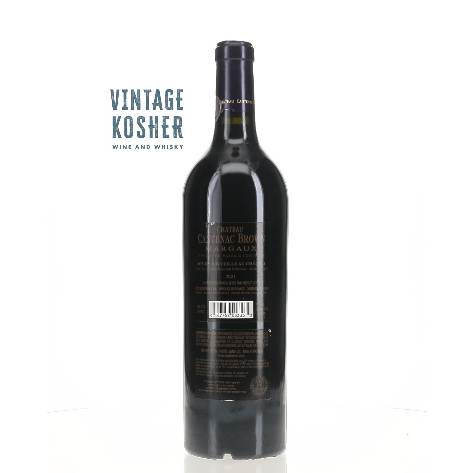 Chateau Cantenac Brown Margaux 2021 Red Wine
