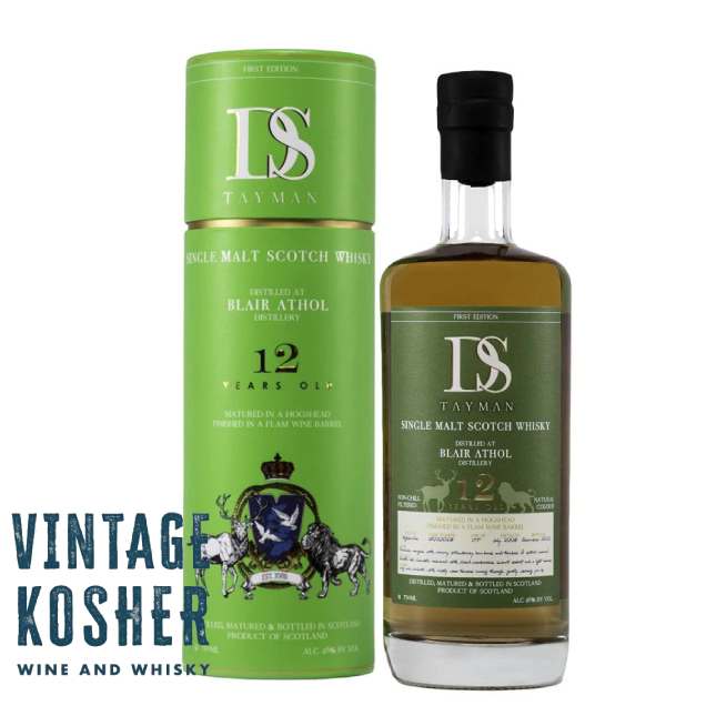 DS Tayman 12 Year Blair Athol 1st Edition - Flam Finish Single Malt Scotch Whisky