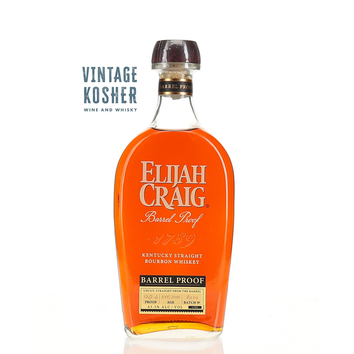Elijah Craig Barrel Proof 11 year 5 month 130.6 Bourbon