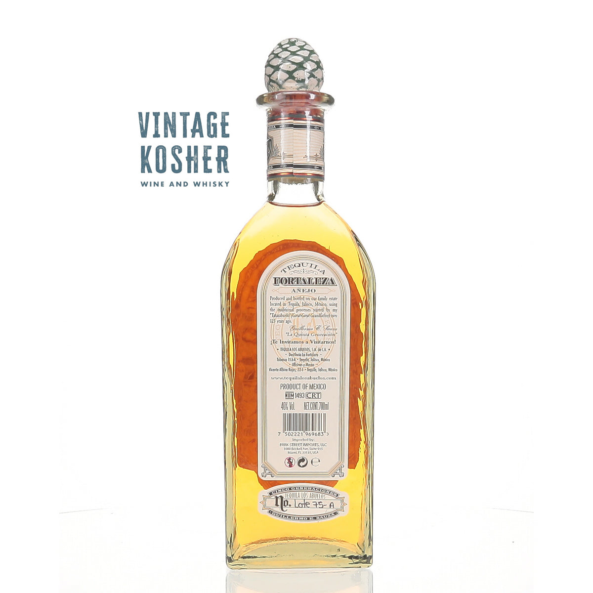 Fortaleza Tequila Anejo Tequila