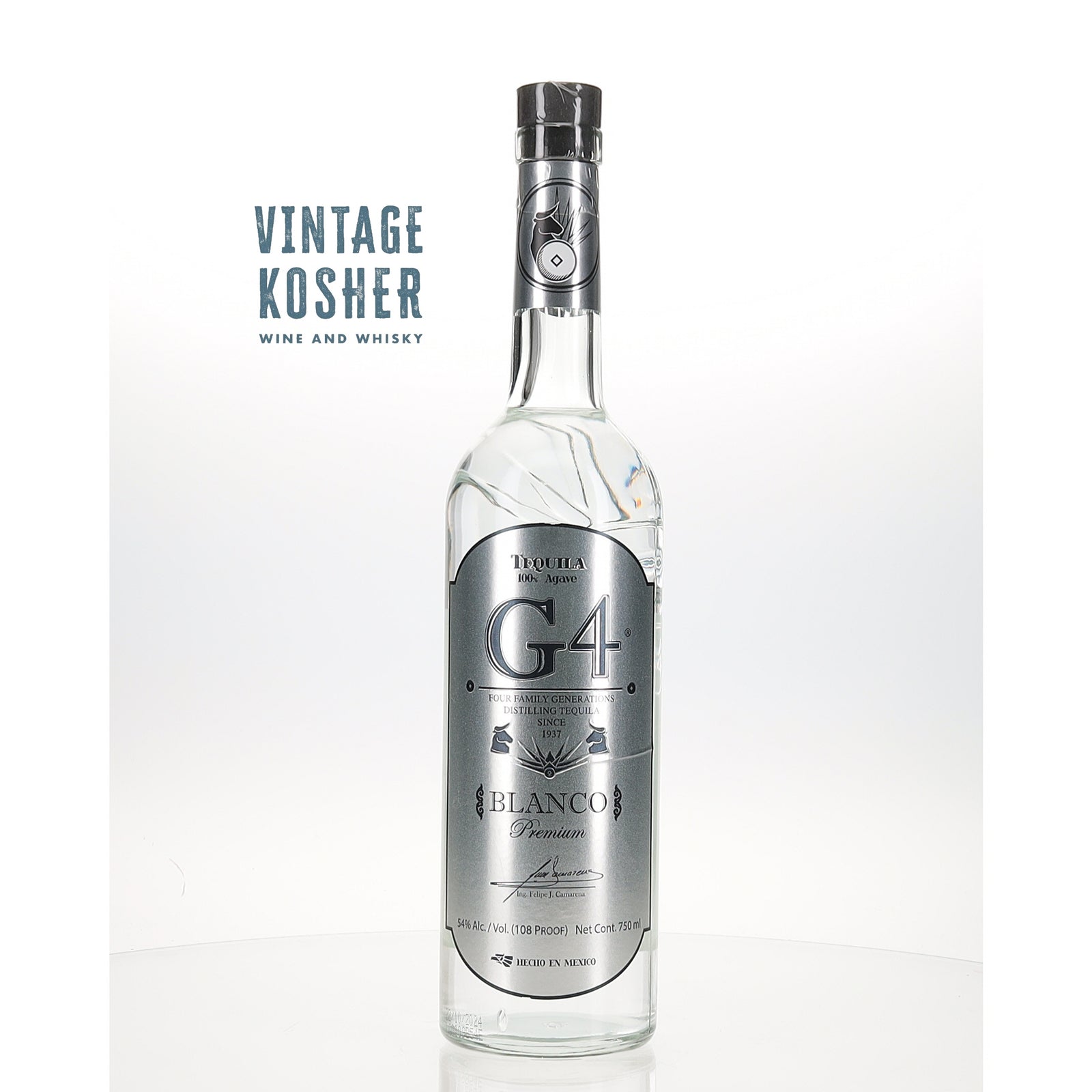 G4 Tequila Blanco Tequila